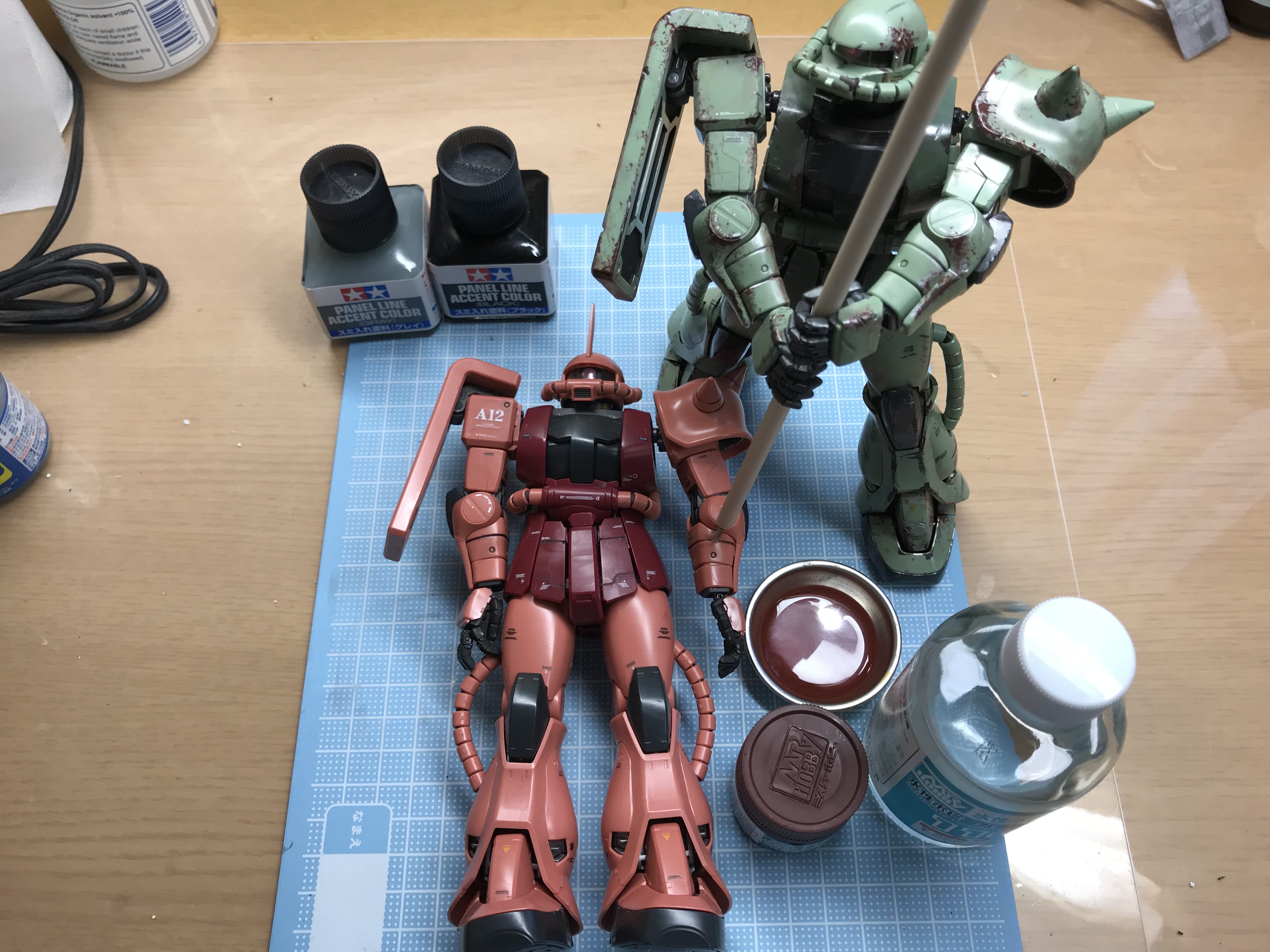 ガンプラスミ入れのやり方