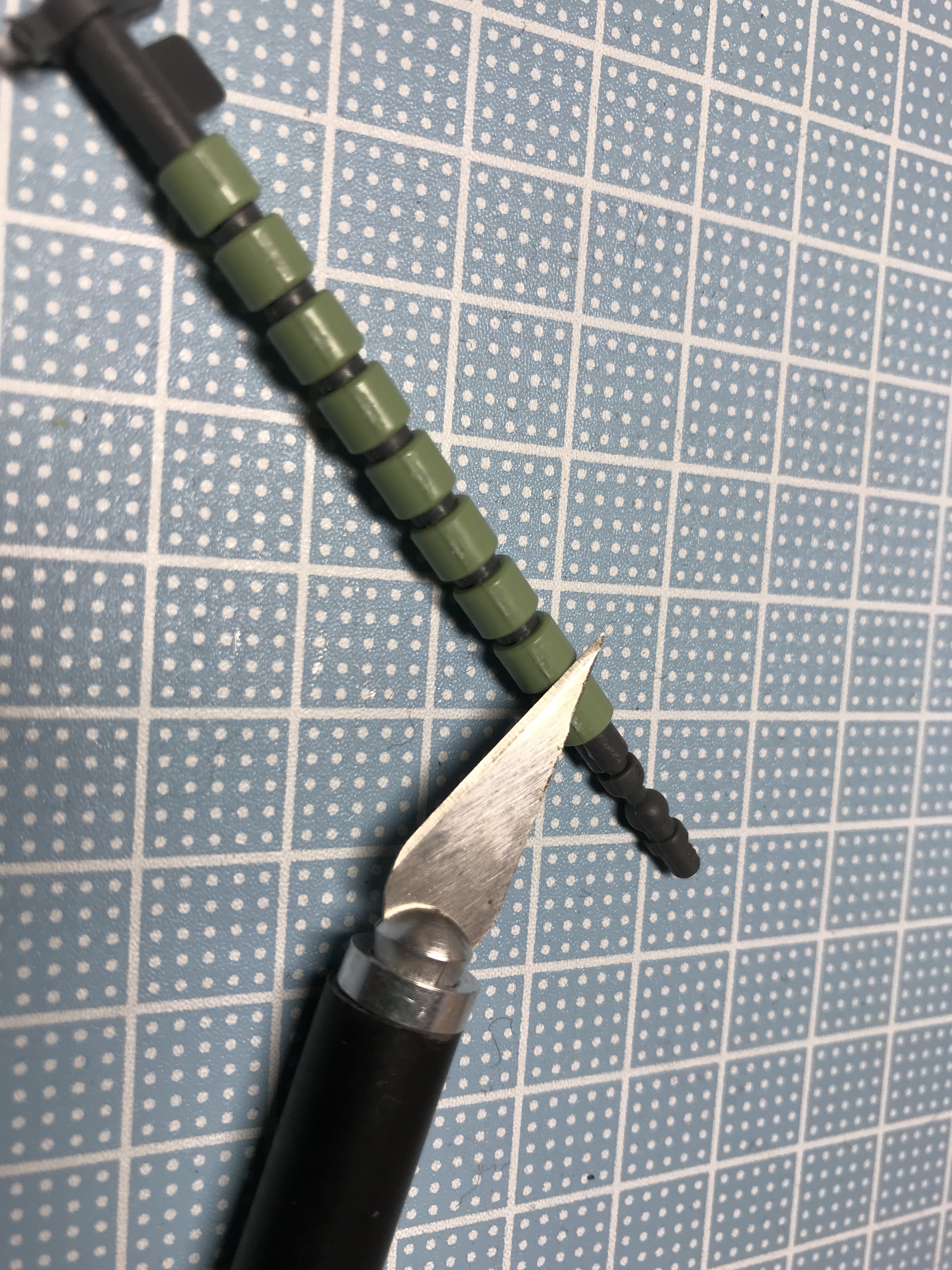 ガンプラのゲート処理