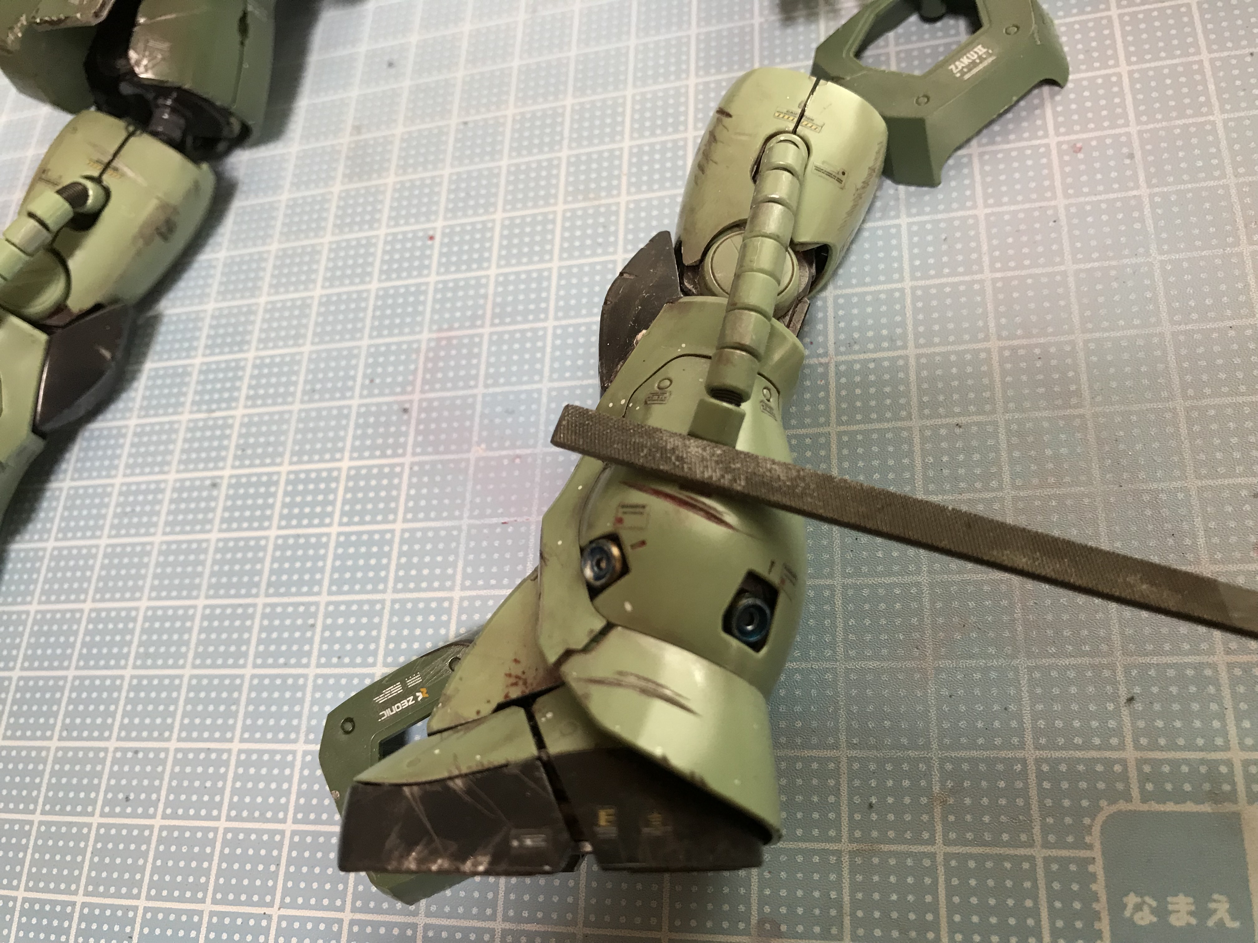 ガンプラのウェザリングが簡単
