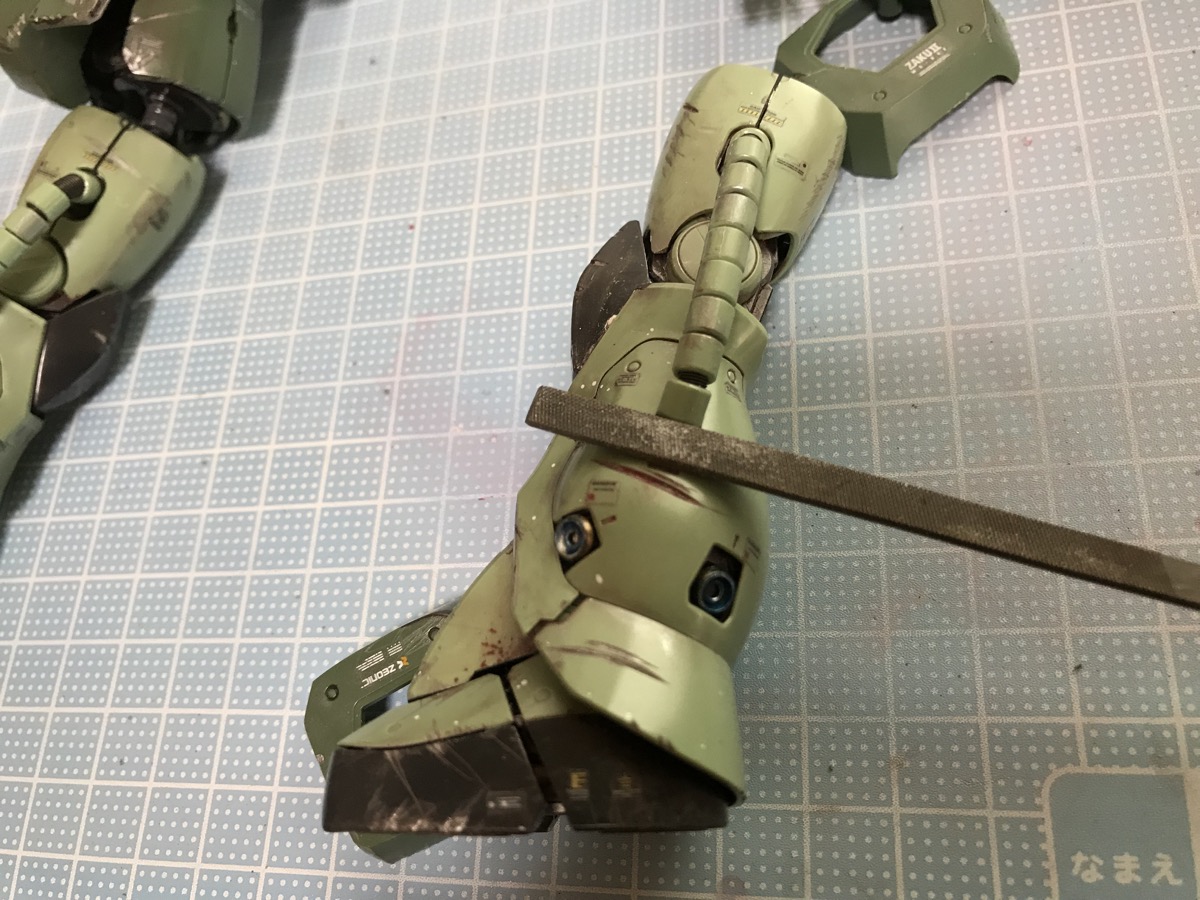 ガンプラのウェザリング
