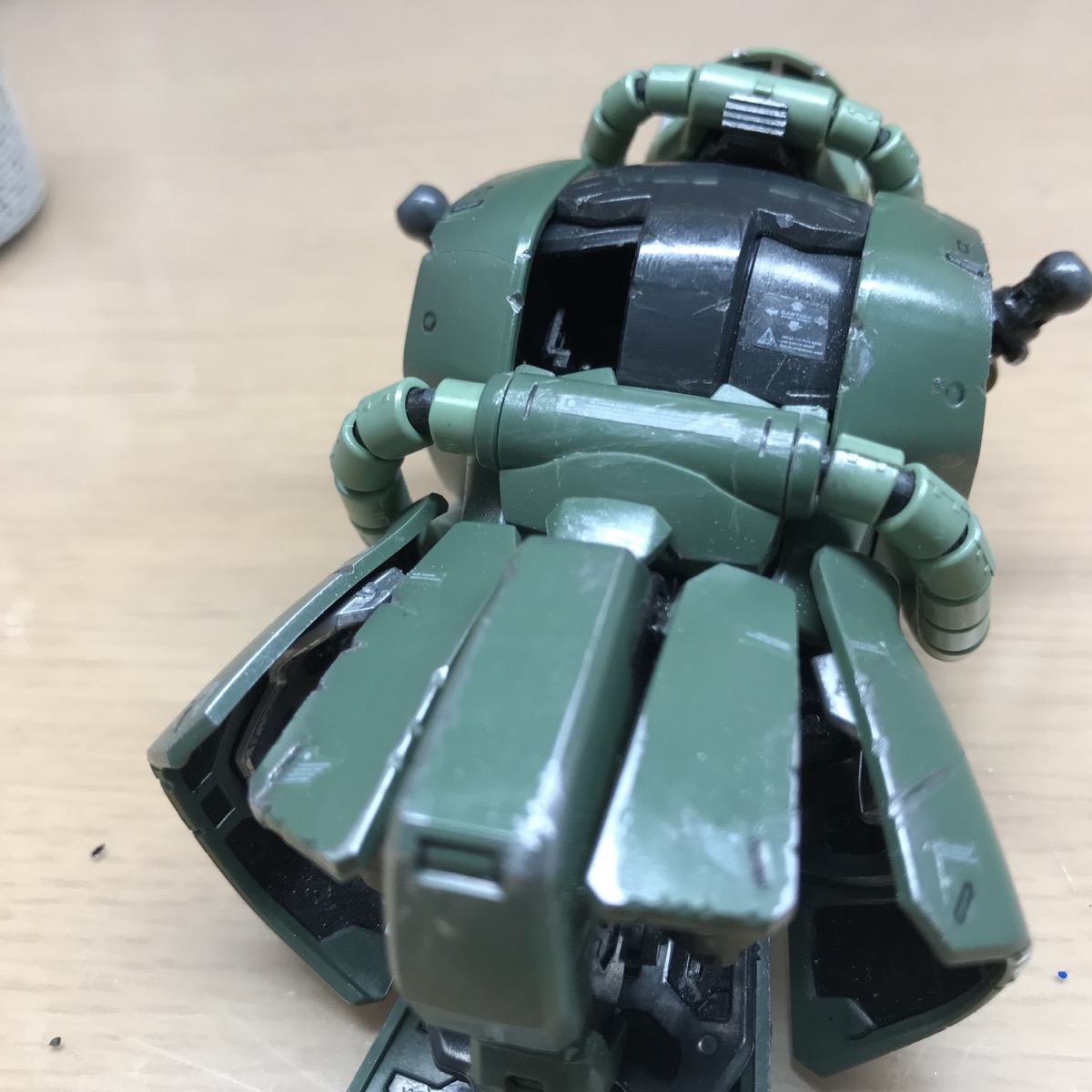 ガンプラの筆塗り