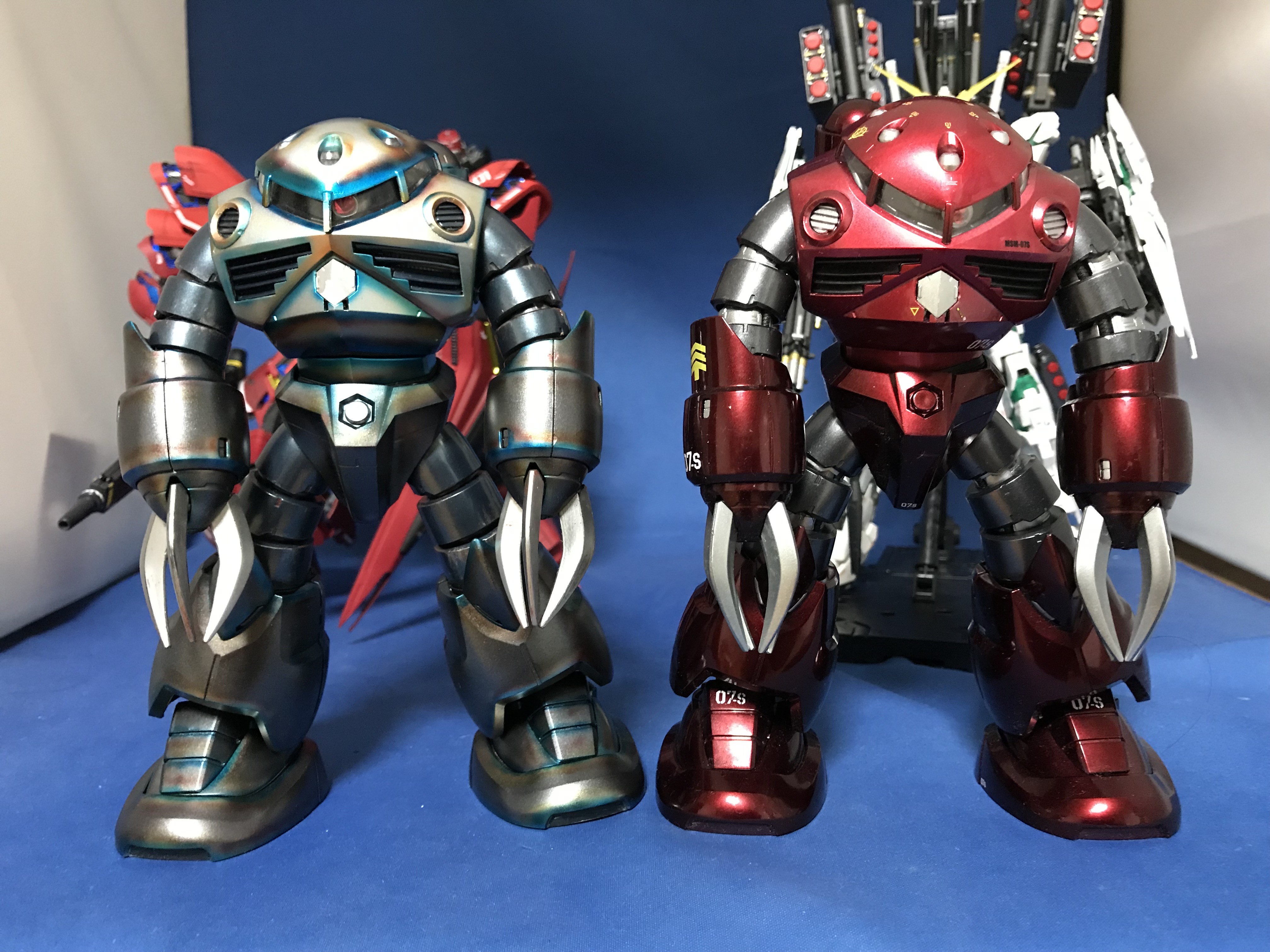 ガンプラ メタリック 塗装