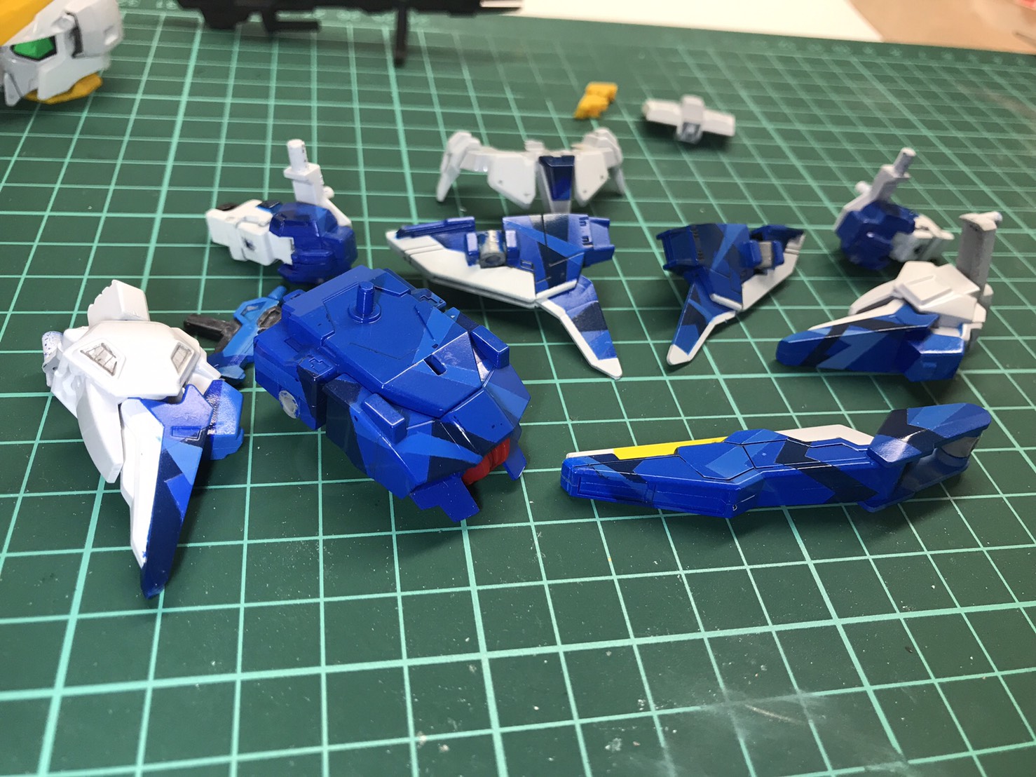 ゼータガンダム スプリッター 迷彩