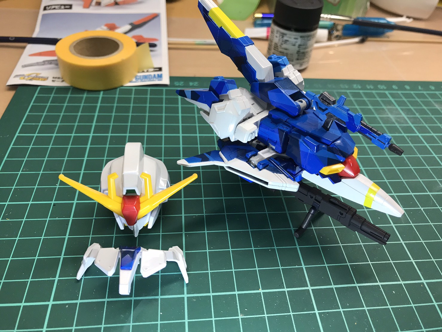 ゼータガンダム スプリッター 迷彩