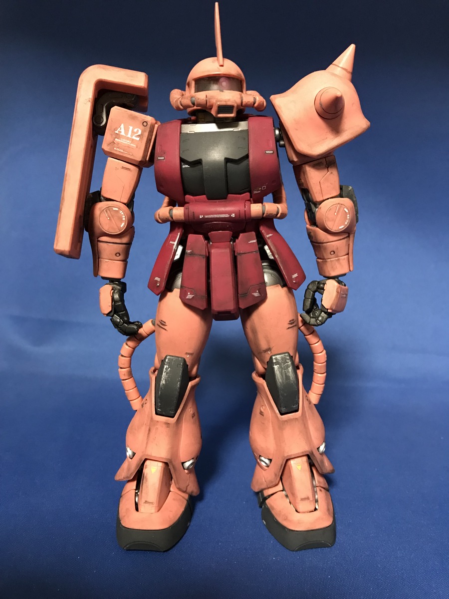 ガンプラのトップコート