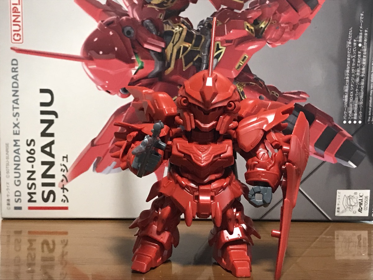 ガンプラのメタリック塗装