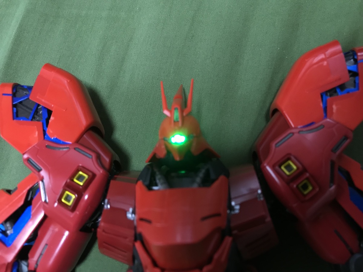 ガンプラのLEDユニット