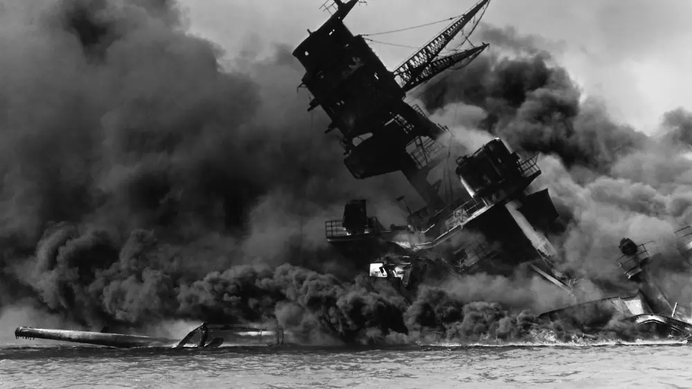 戦艦の沈没
