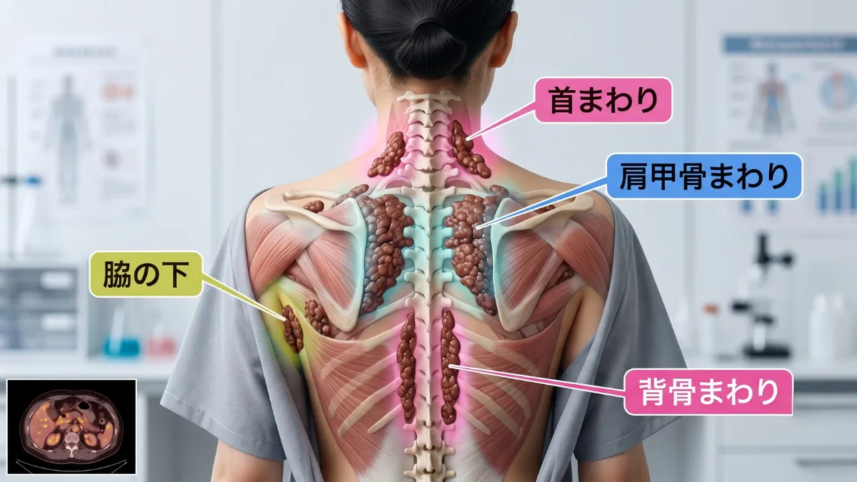 褐色脂肪細胞のある場所
