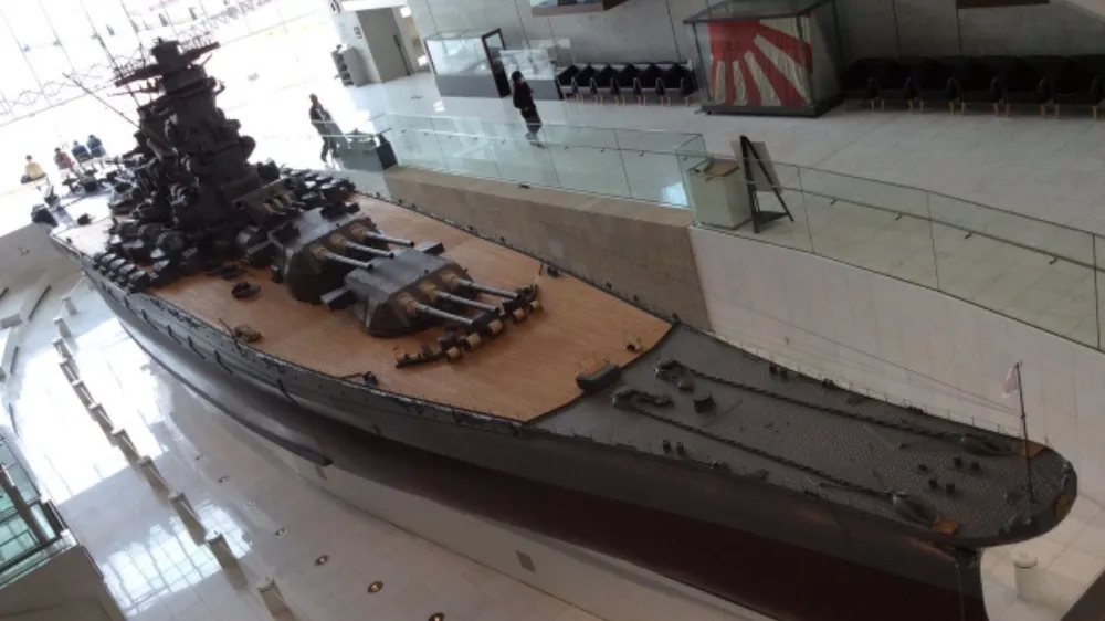 戦艦武蔵の模型