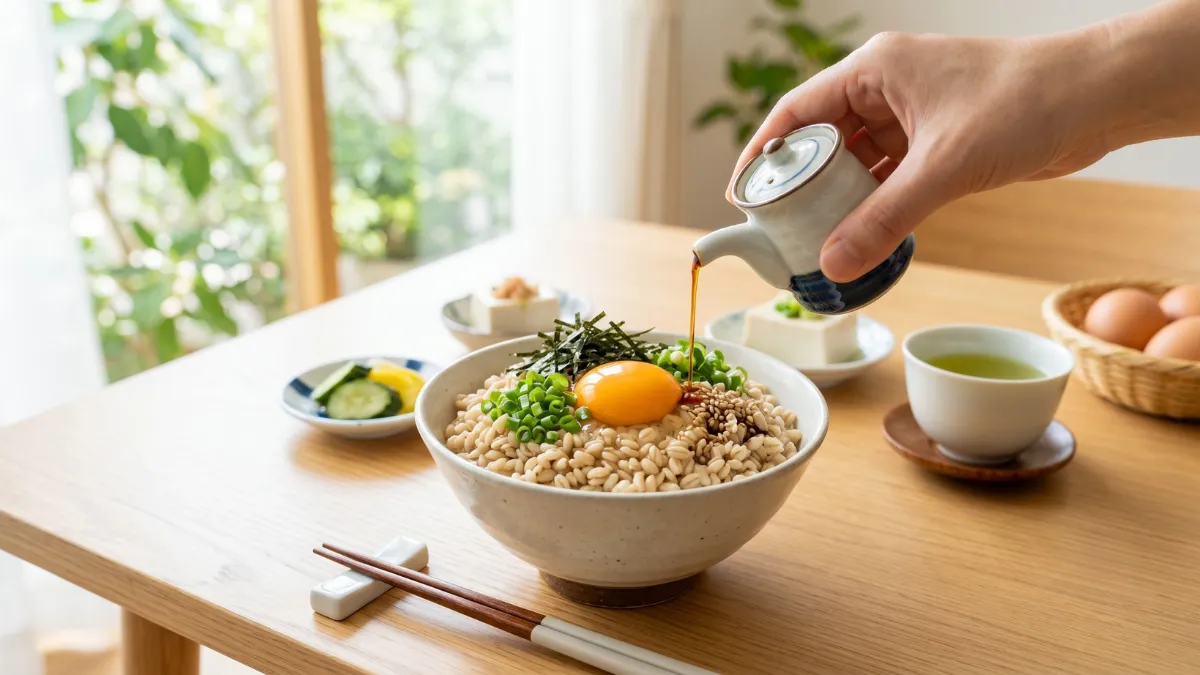 朝に卵かけご飯は太る